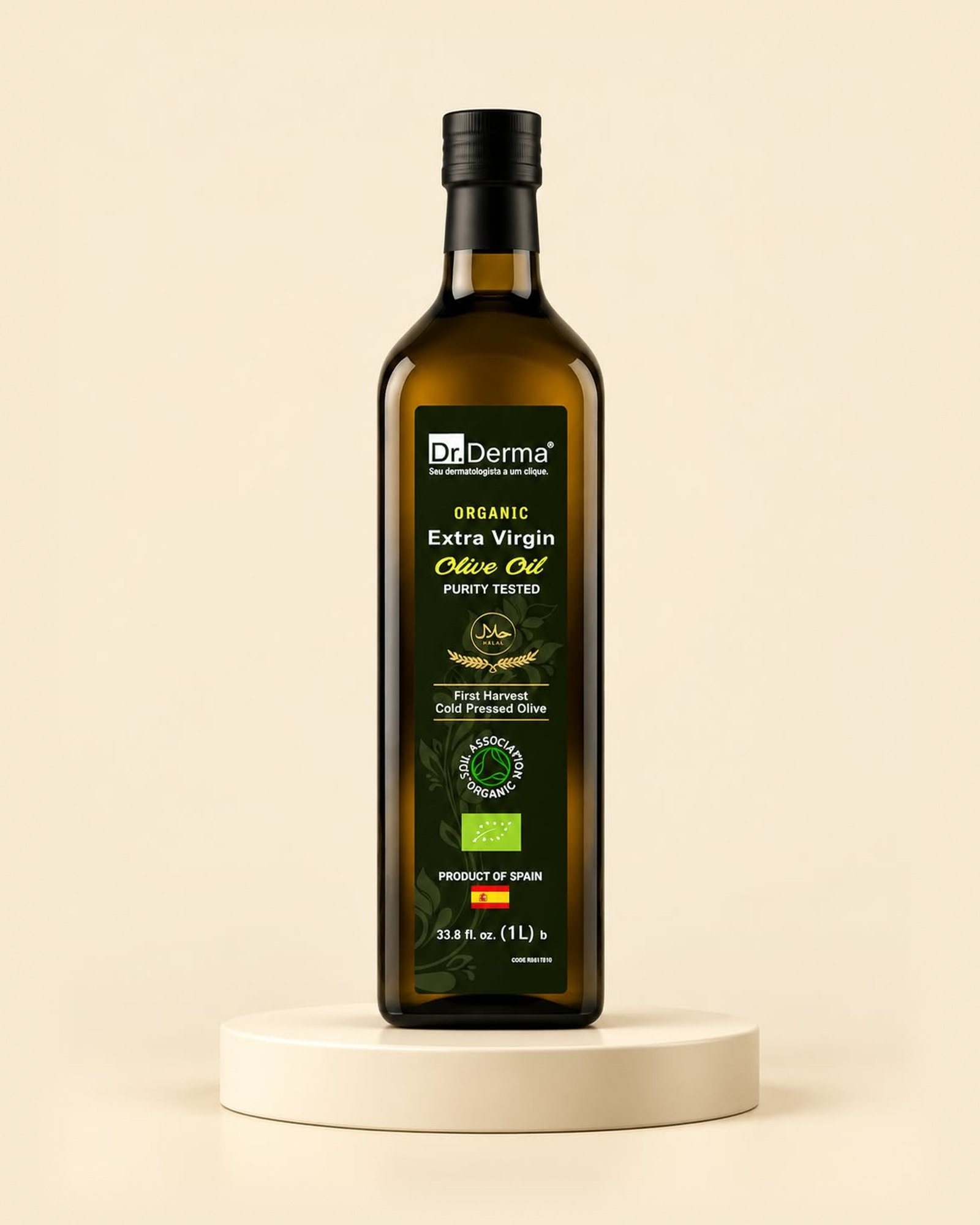 Dr. Derma Organic Extra Virgin Olive Oil 1 Litre